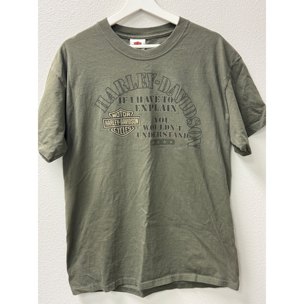 Harley Davidson Mens T Shirt Low Country Charleston South Carolina Graphic